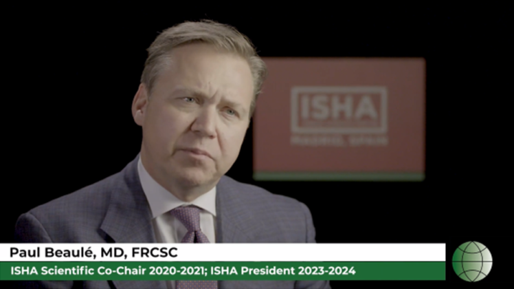 Interview with Paul Beaulé, ISHA Scientific Co-Chair 2020-2021 and ISHA President 2023-2024
