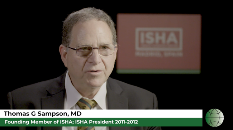 Interview with Thomas Sampson, Founding Member of ISHA and ISHA President 2011-2012